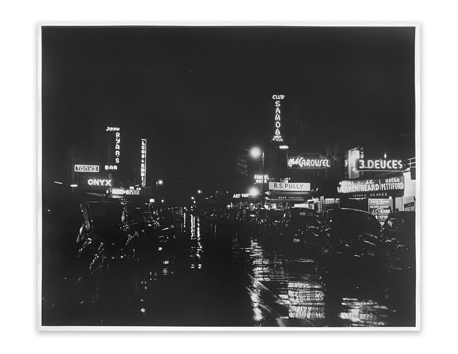 William Gottlieb, 52nd Street, New York, 1948