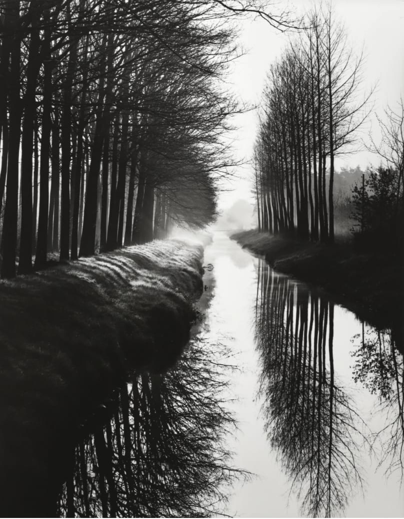 Brett Weston, Holland Canal, Netherlands, 1971