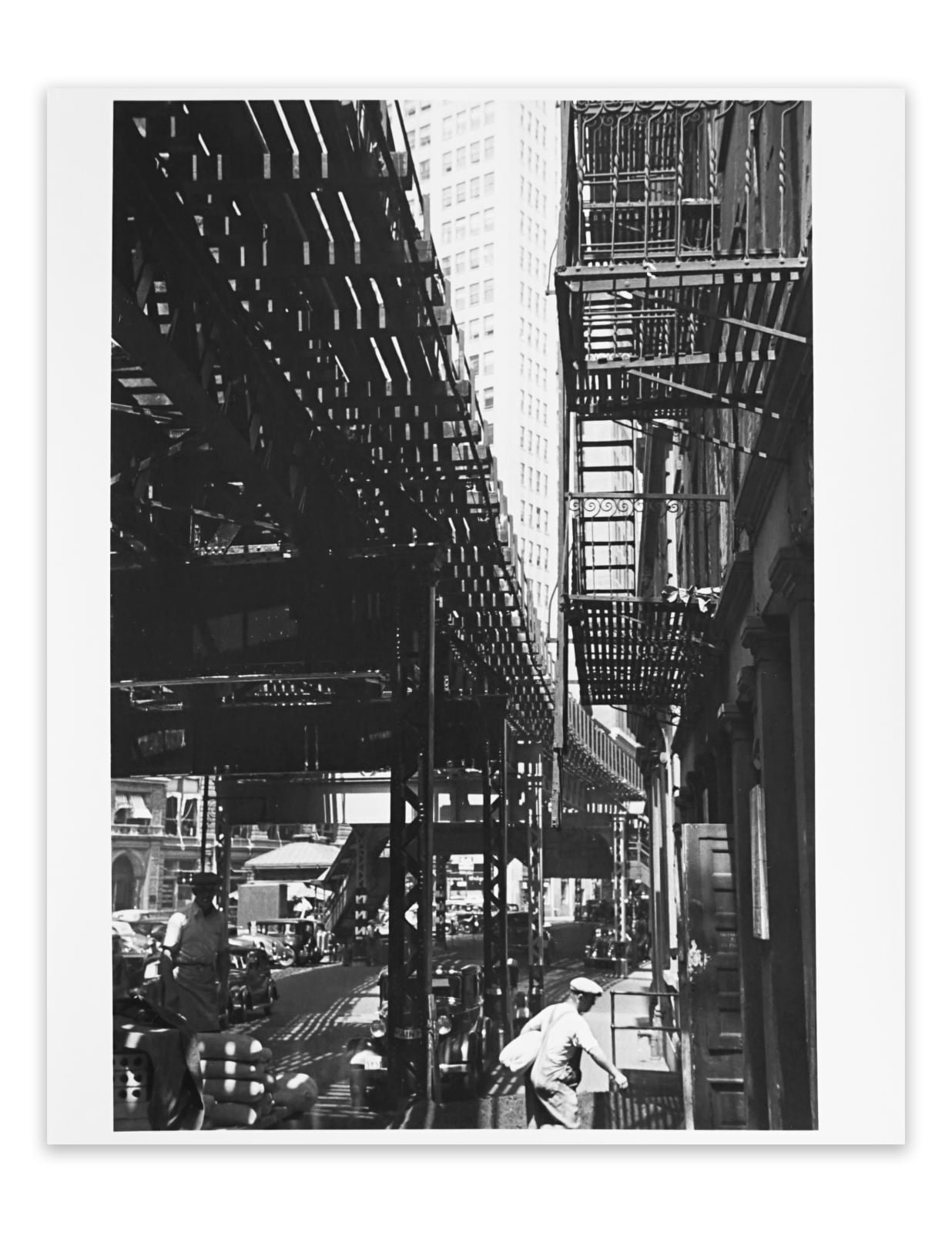 André Kertész, Third Avenue El, New York, 1937