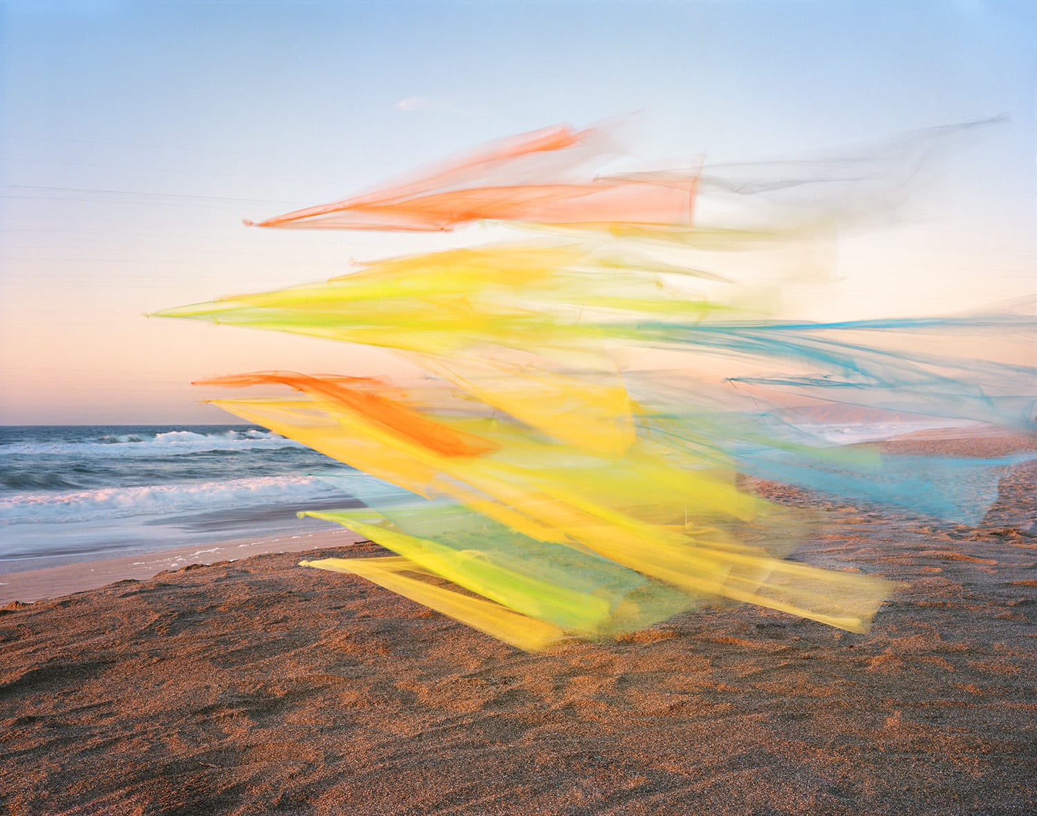Thomas Jackson, Tulle no. 22, Point Reyes National Seashore, California, 2020