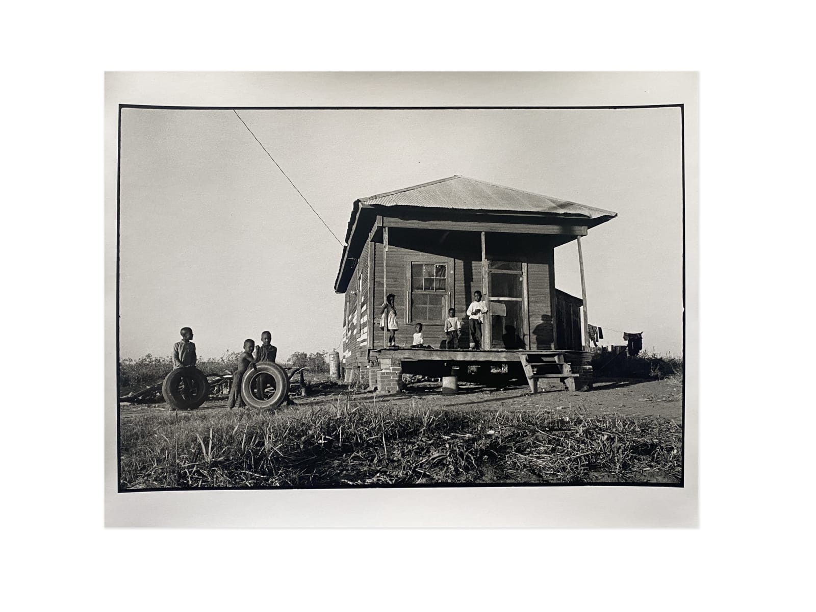 Danny Lyon, Civil Rights Series (Kids on Porch), 1963