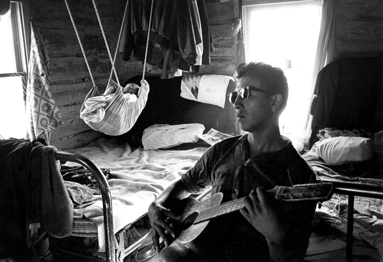Steve Schapiro, Father and Son, Pine Ridge Indian Reservation, South Dakota, 1963
