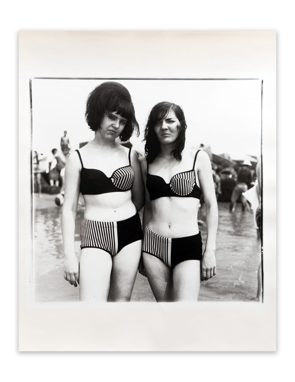 Diane Arbus, Two Girls in Matching Bathing Suits, Coney Island, N.Y, 1967