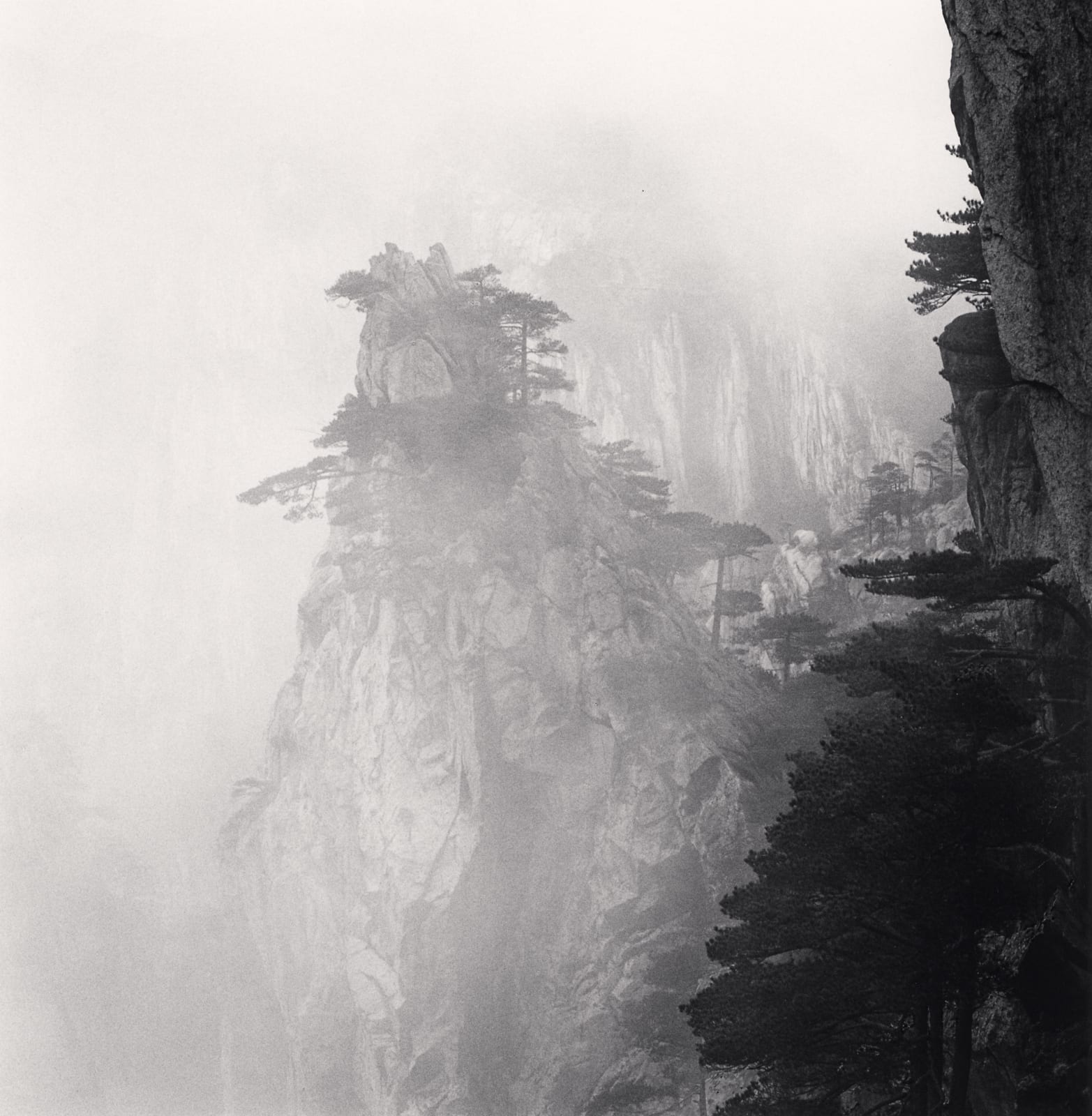 Michael Kenna, Huangshan Mountains, Study 56, Anhui, China, 2017