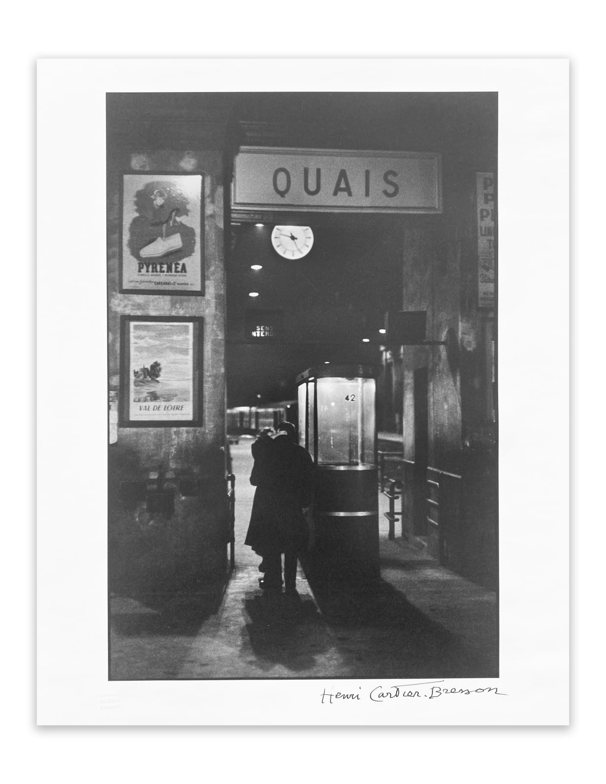 Henri Cartier-Bresson, Quais, Paris, 1958
