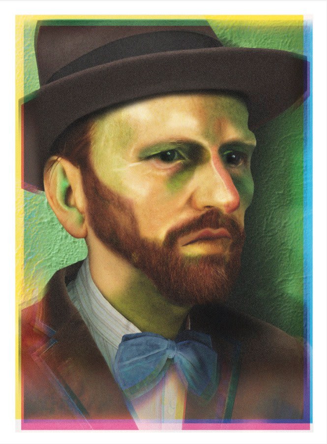 Ruud van Empel, Vincent #9, 2020