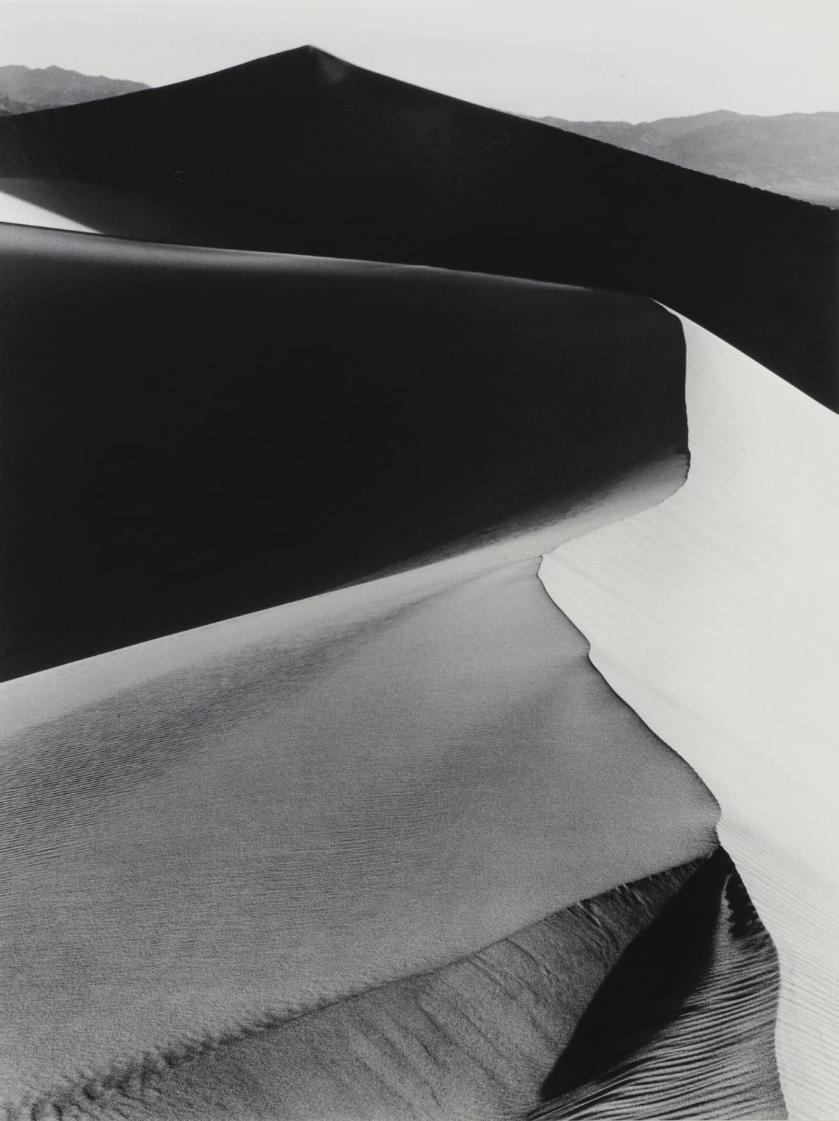 Ansel Adams, Sand Dunes, Sunrise, Death Valley, California, 1948