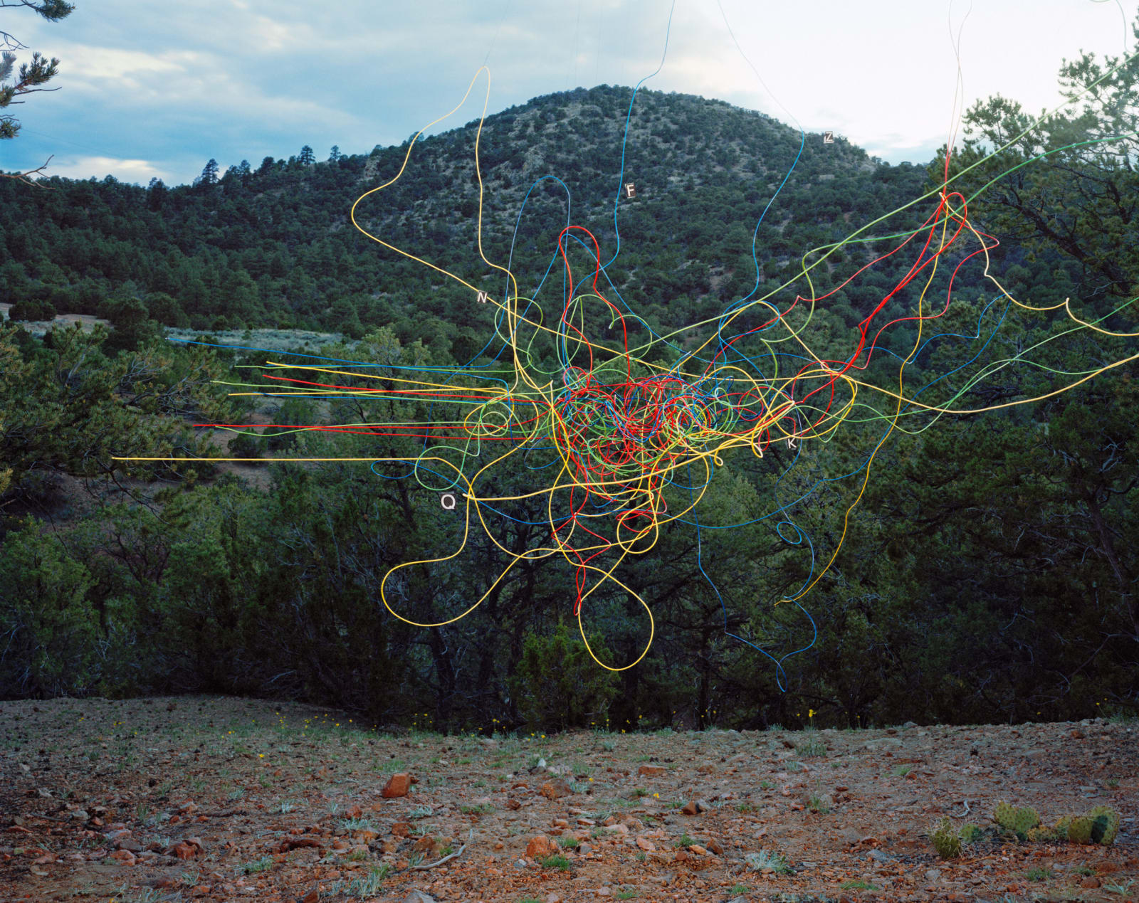 Thomas Jackson, Wire no. 1, Santa Fe, New Mexico, 2015