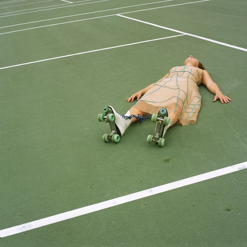 Cig Harvey, Square Knot, Self Portrait, Rockport, Maine, 2004