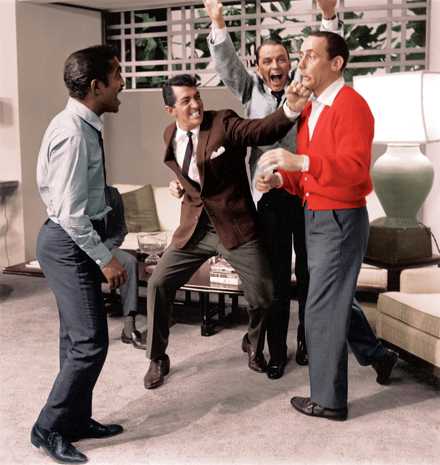 Sid Avery, Stars of Ocean's 11 Stage a Fight, 1960