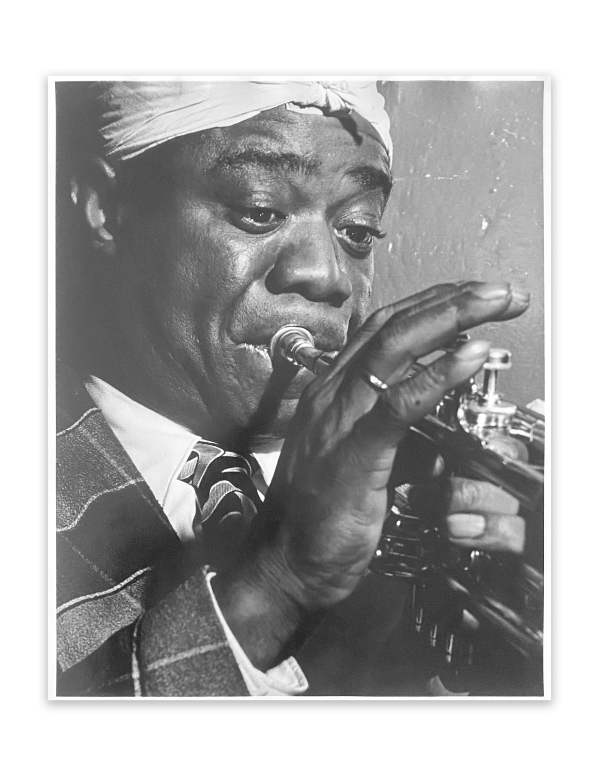 William Gottlieb, Louis Armstrong, Aquarium, New York, 1946