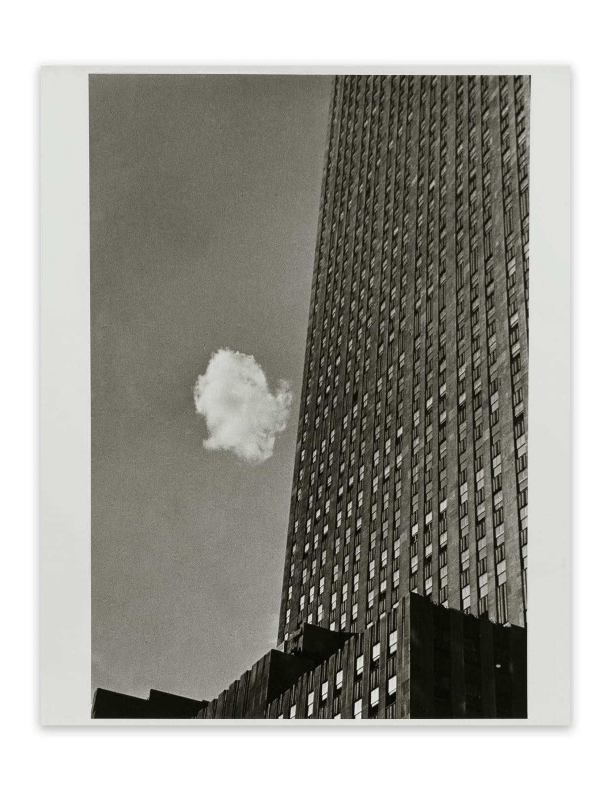 André Kertész, Lost Cloud, New York City, 1937