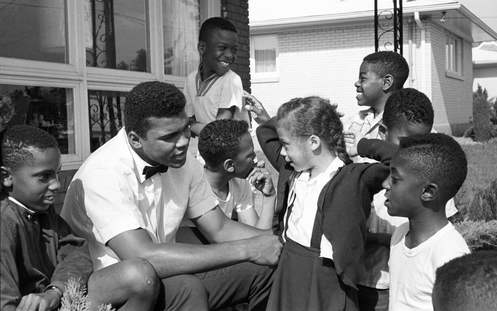 Steve Schapiro, Ali With Lonnie, Muhammad Ali (Cassius Clay) and Yolanda Williams, Louisville, Kentucky, 1963