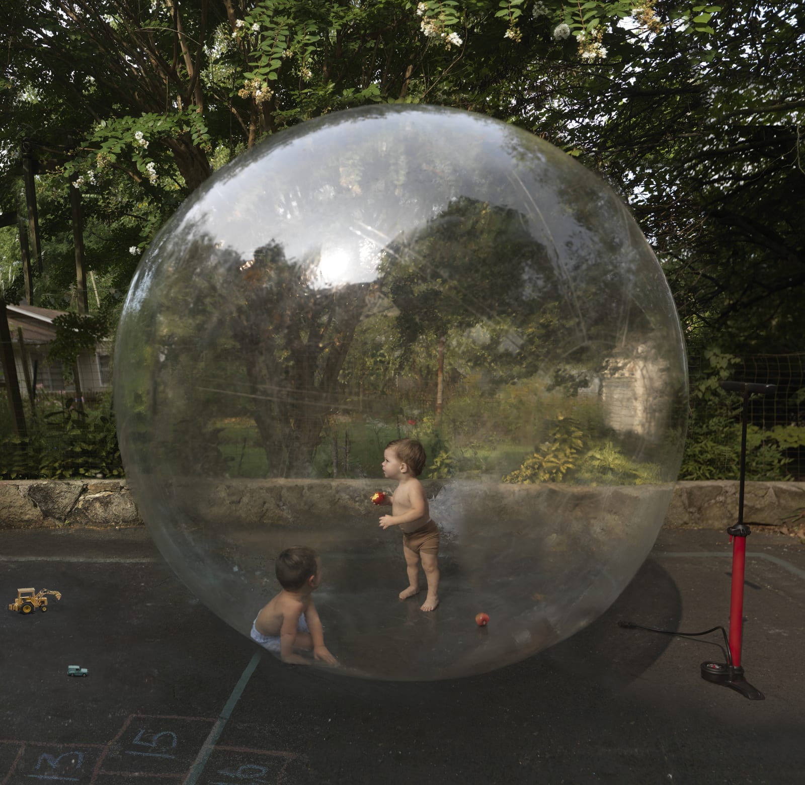 Julie Blackmon, Bubble, 2020