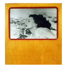 Carlo Mollino, Untitled (Woman w/ Mountainous Background)