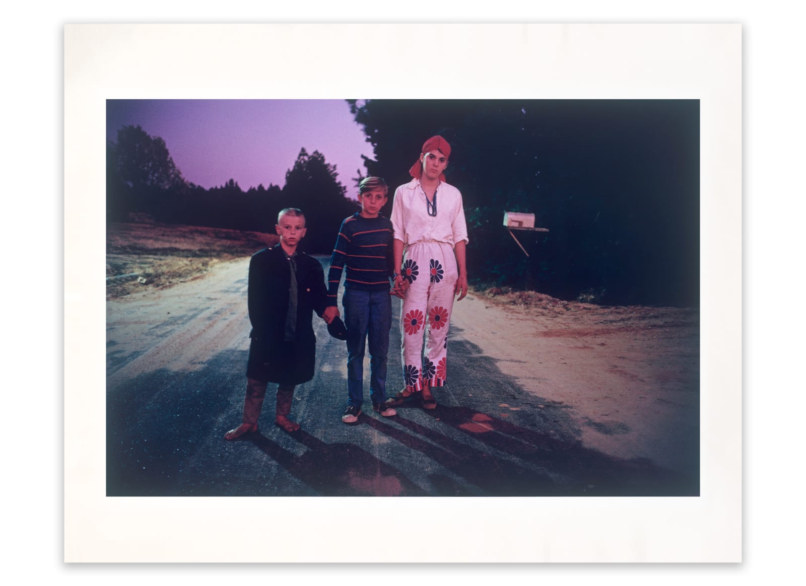 William Eggleston, Outskirts of Morton Mississippi, Halloween, 1971