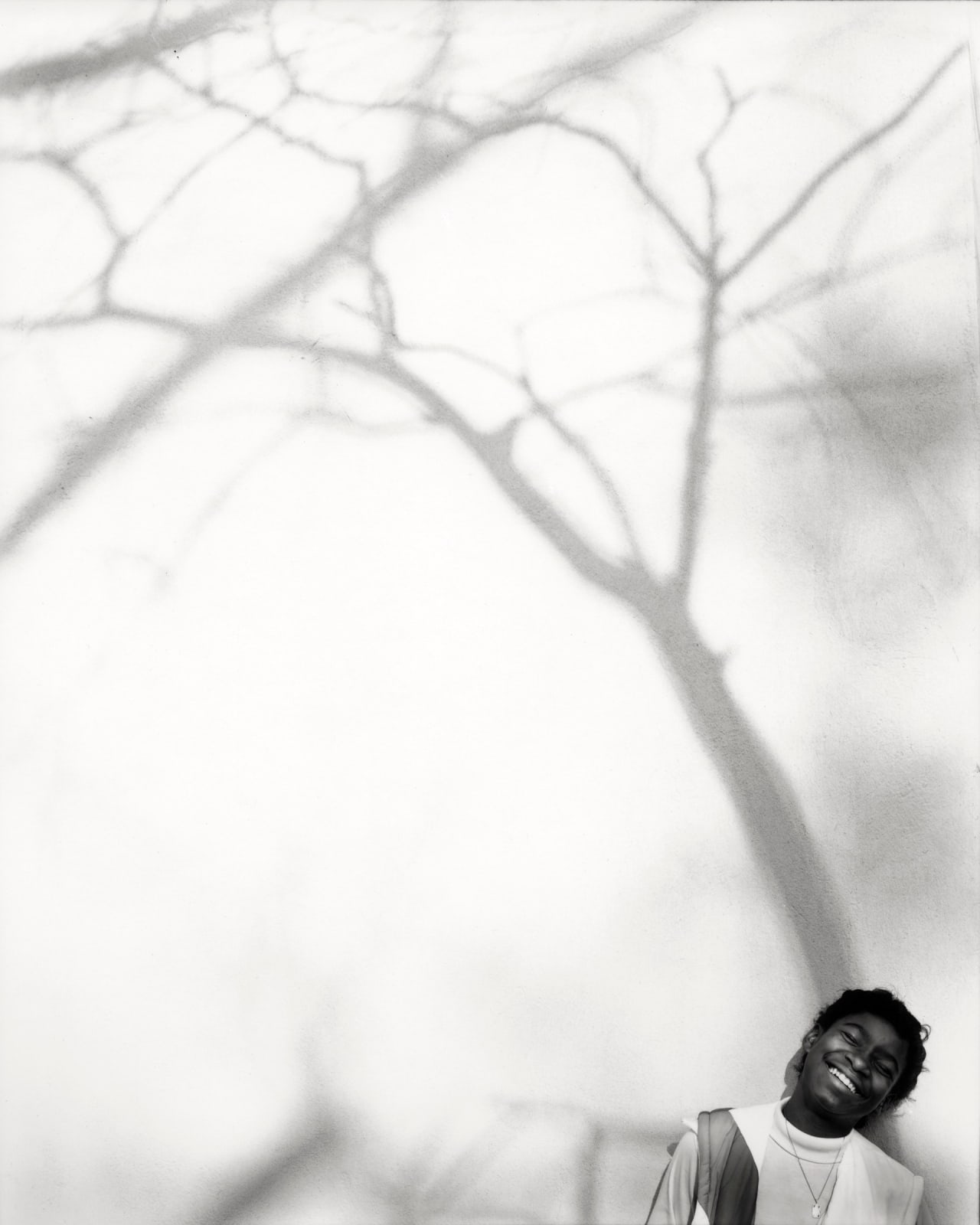 Sally Mann, Tara and Tree Shadow (At Twelve), 1983-1985
