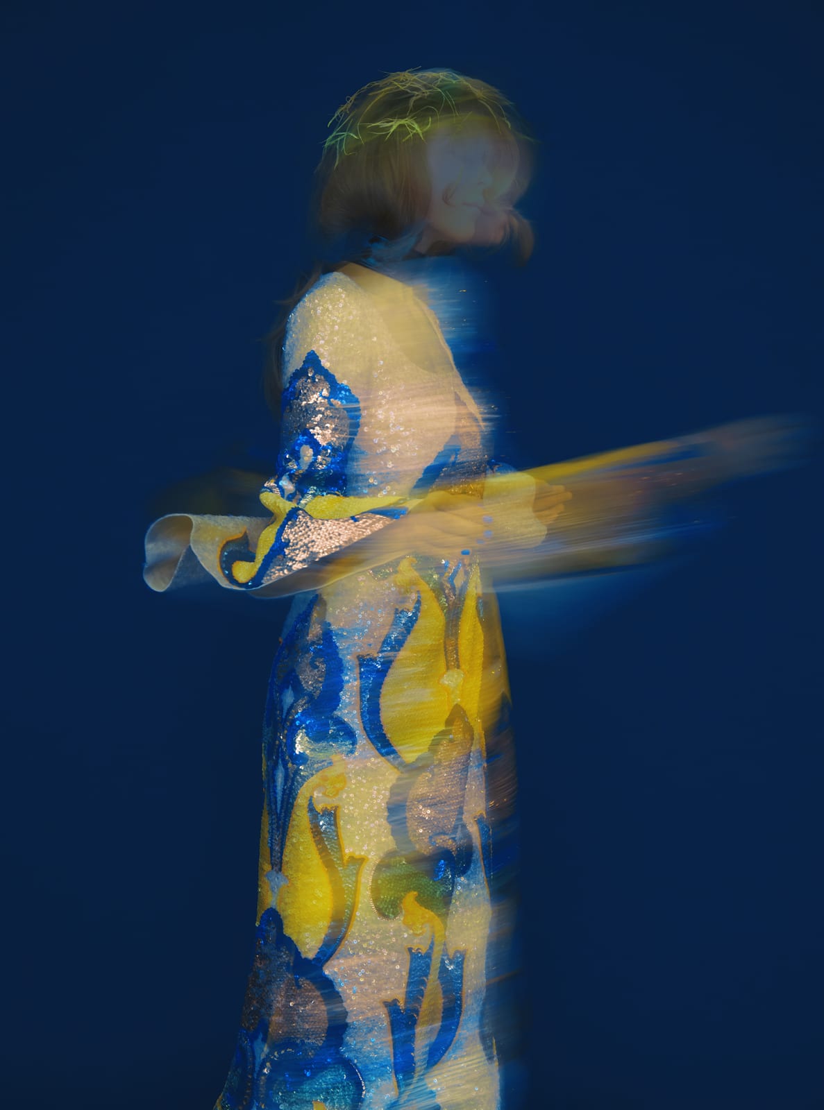 Erik Madigan Heck, Untitled, The Garden (Blue & Yellow Studio), 2019