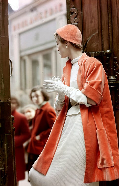 Norman Parkinson, Jean Patchett in Dior, Vogue, 1950