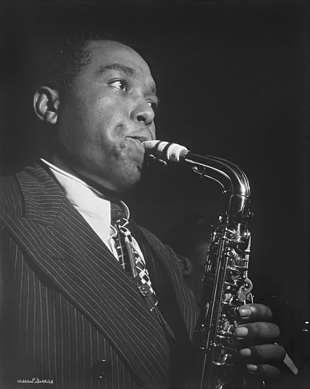 William Gottlieb, Charlie Parker, Three Deuces, New York, 1947