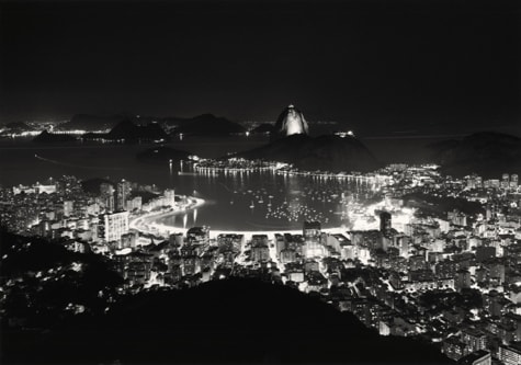 Michael Kenna, Skyline, Rio de Janeiro, (Night), Brazil, 2006