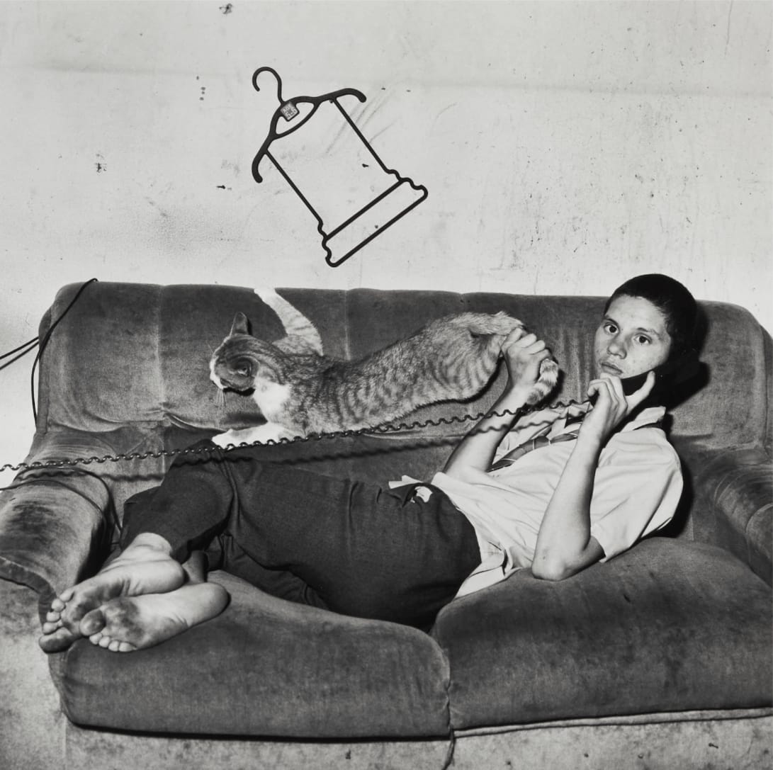 Roger Ballen, Eugene on the Phone, 2000