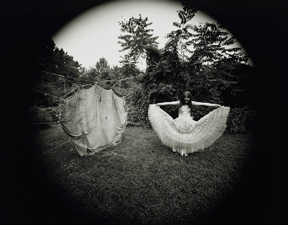 Emmet Gowin, Nancy and Twine Construction, Danville, Virginia, 1971