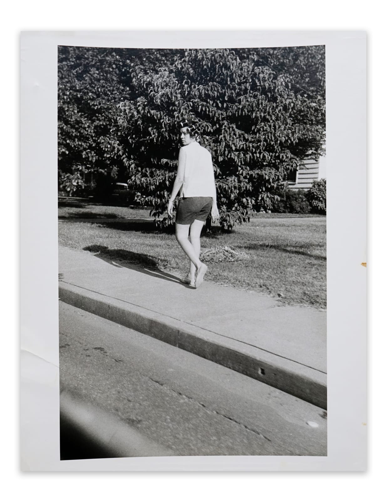 William Eggleston, Untitled (girl walking), 1965