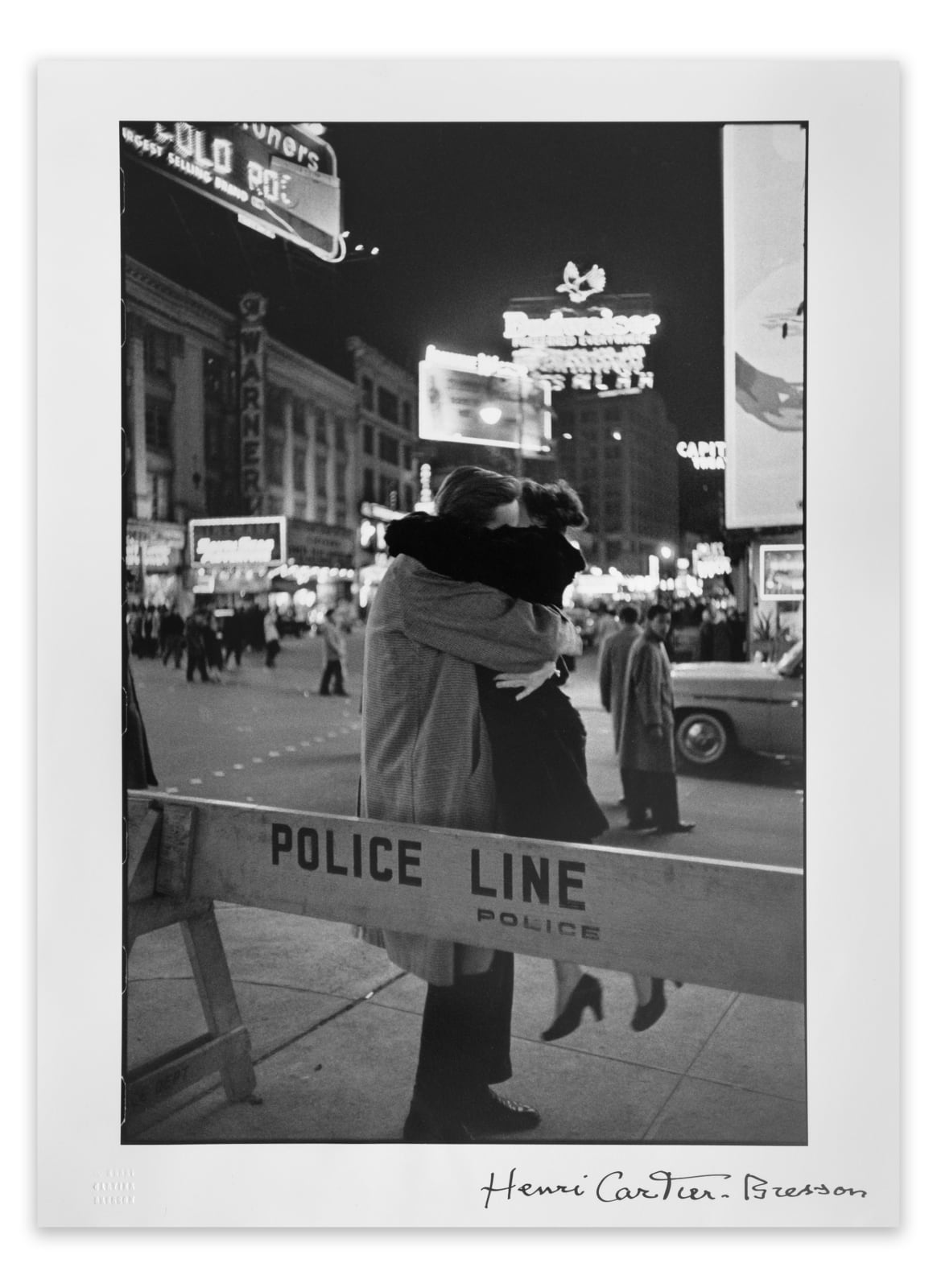 Henri Cartier-Bresson, New Year’s Eve, Times Square, Manhattan, 1959