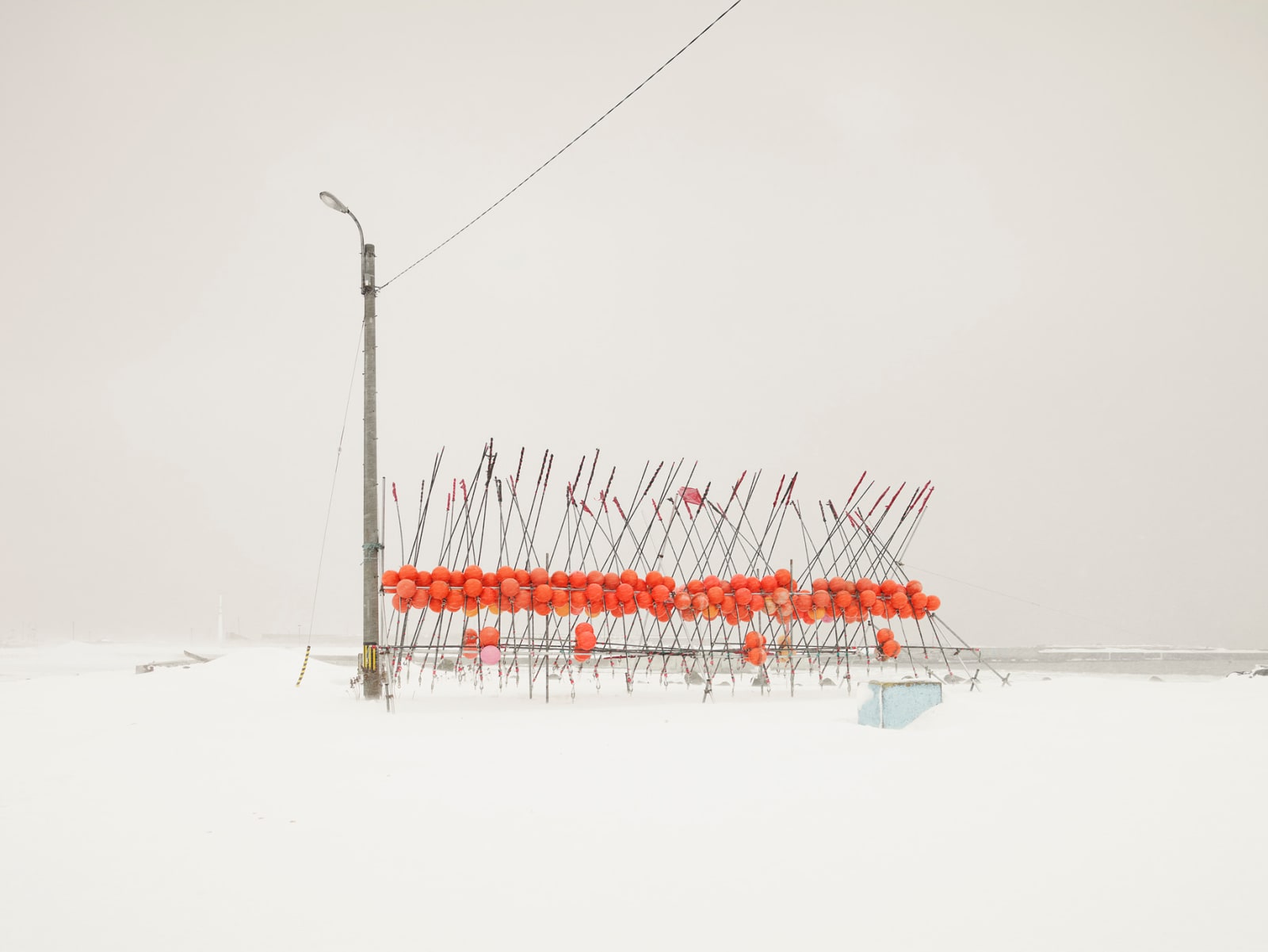 Josef Hoflehner, Orange Buoys, Japan, 2012