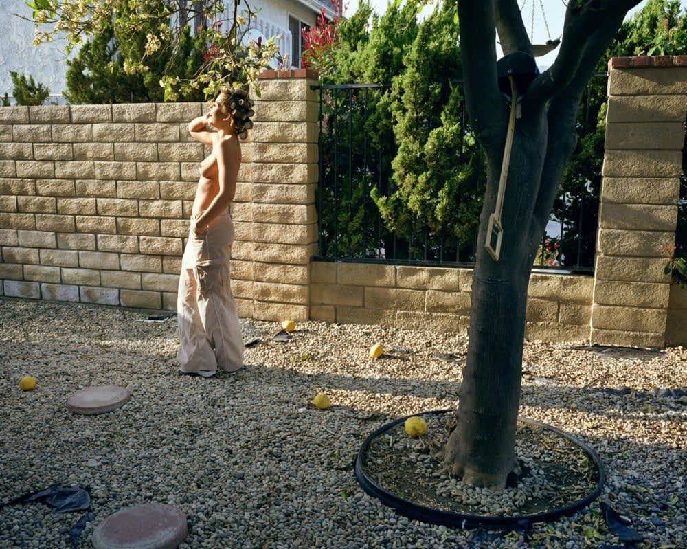 Larry Sultan, Woman in Garden, Mission Hills, 1999