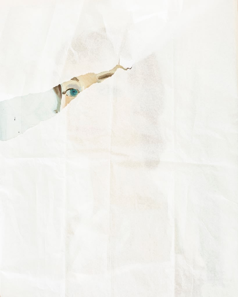 Cig Harvey, Portrait (Covered), Rockport, Maine, 2018