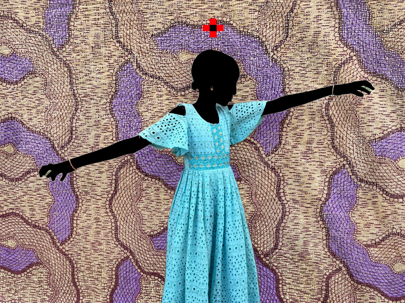 Saïdou Dicko, The blue bird, T ADN2, 2025