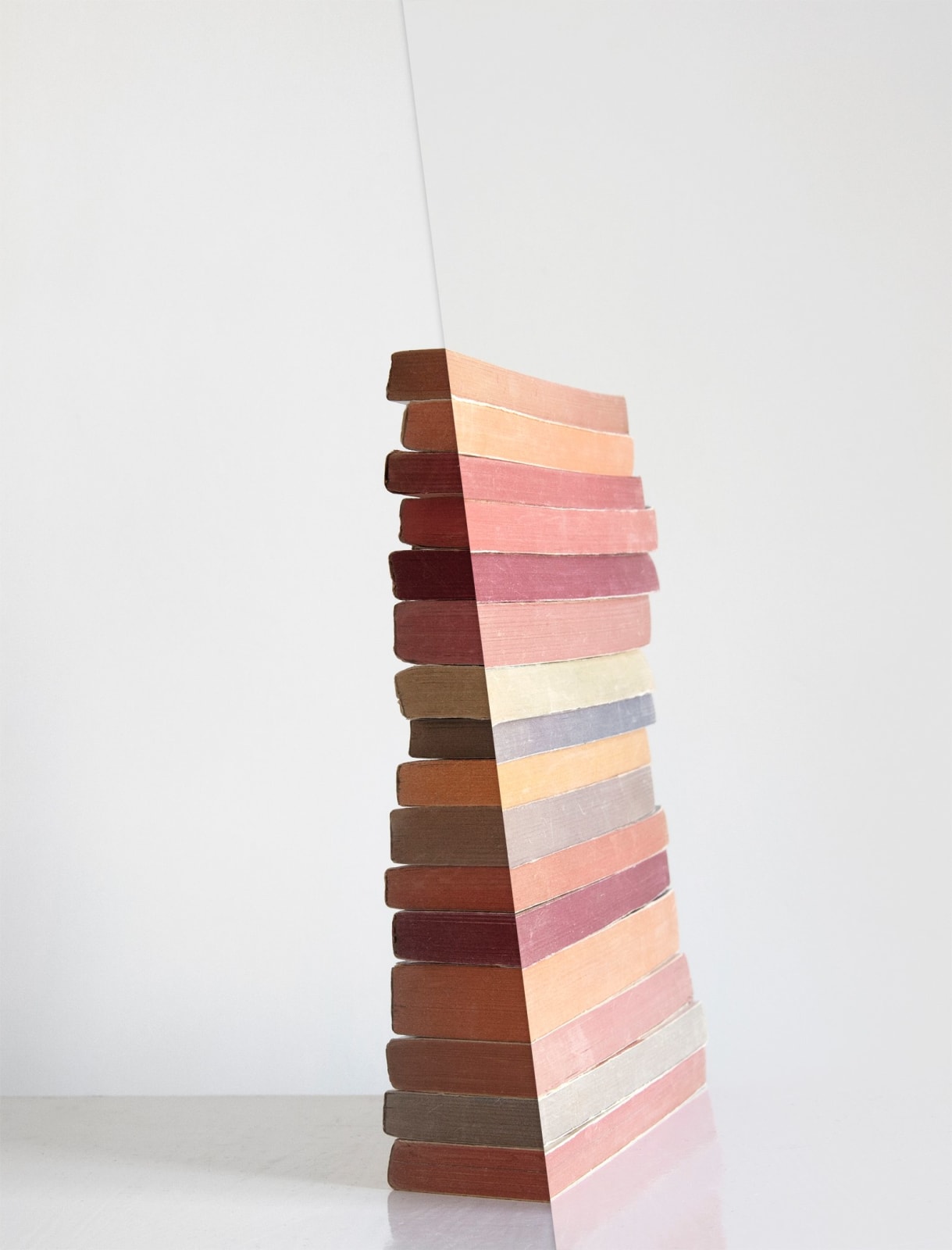 Mary Ellen Bartley, Pyramid, from the series Split Stacks, 2022