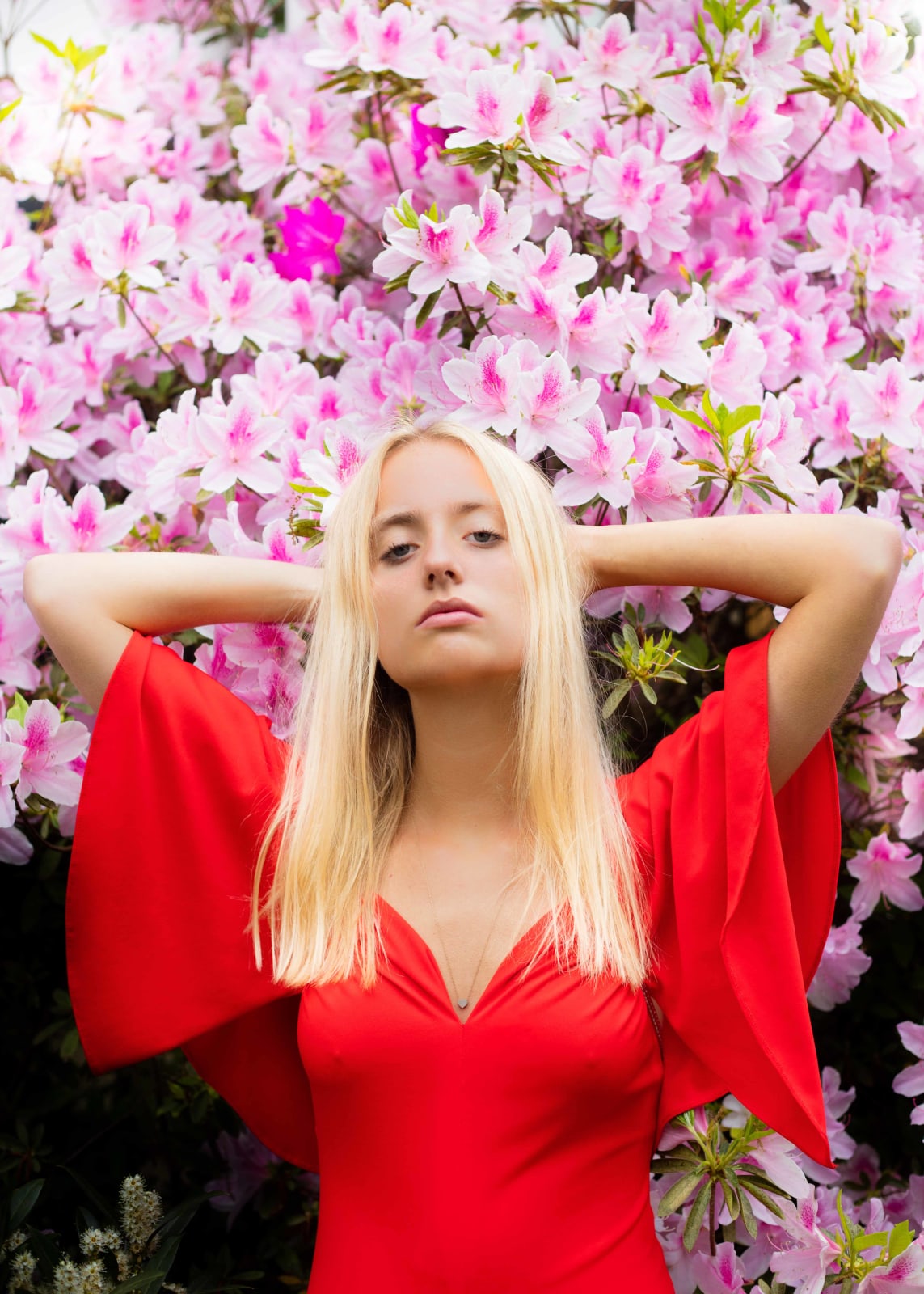 Christy Bush, Ruby with Azaela, 2022