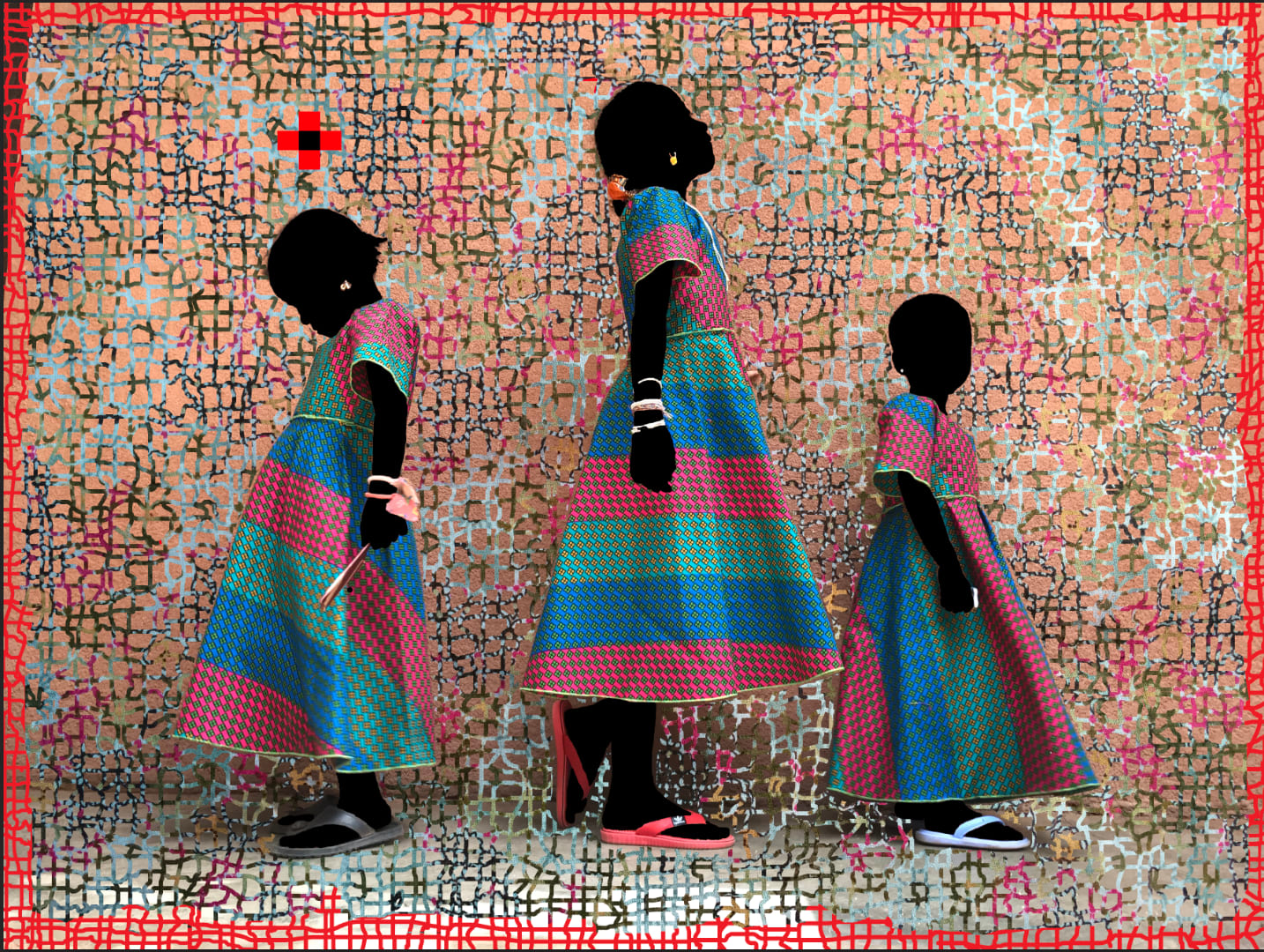 Saïdou Dicko, The Champions on the Podium (variant), 2019-2021