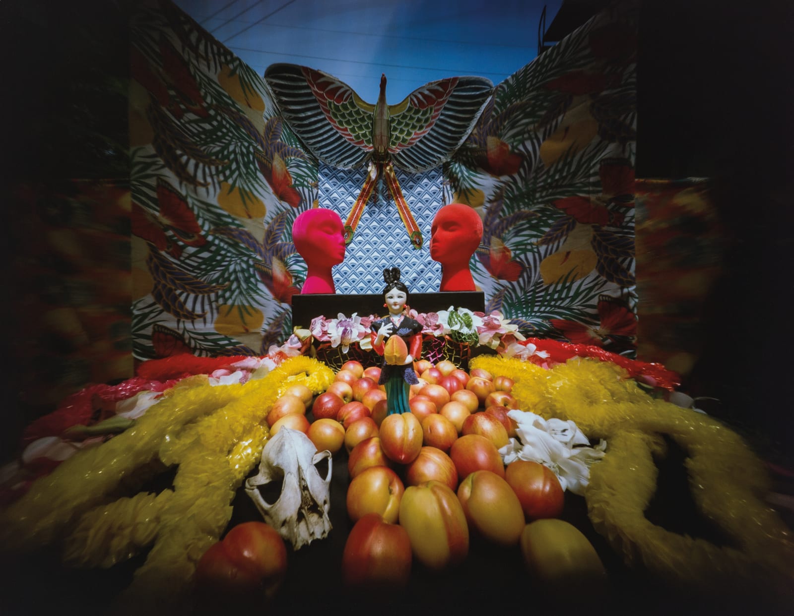 Willie Anne Wright, Still Life Set-Up to San Francisco , 1983