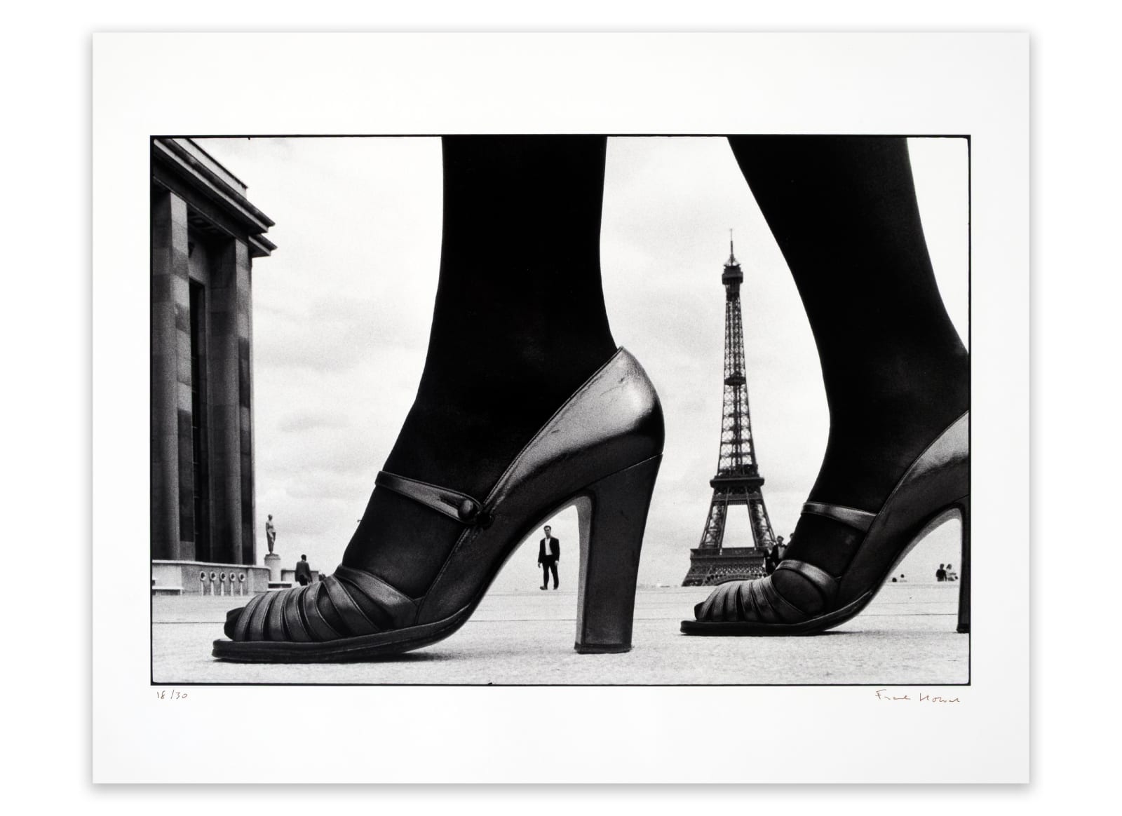 Frank Horvat, Shoe and Eiffel Tower (A), Paris, 1974