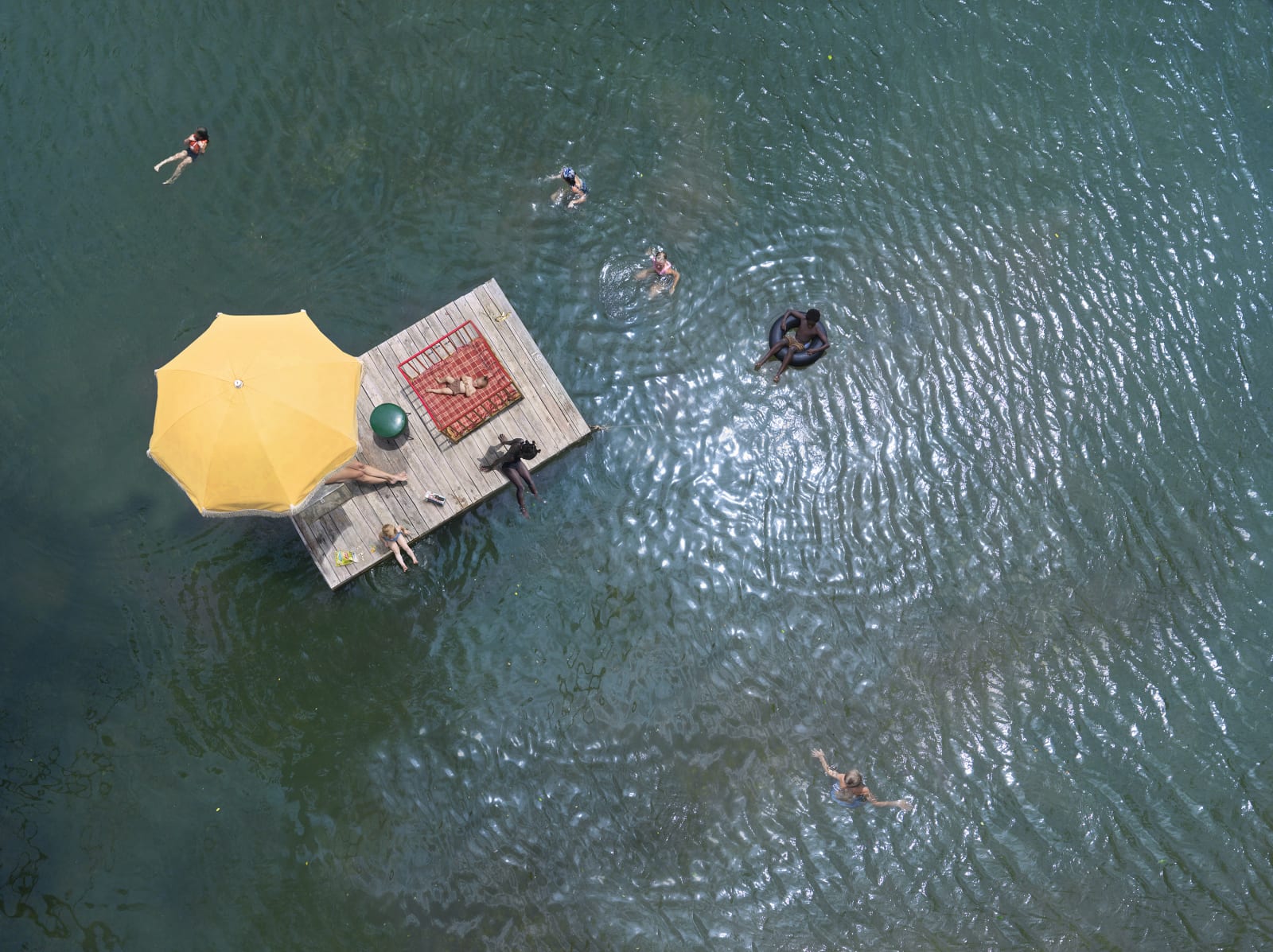 Julie Blackmon, River, 2020
