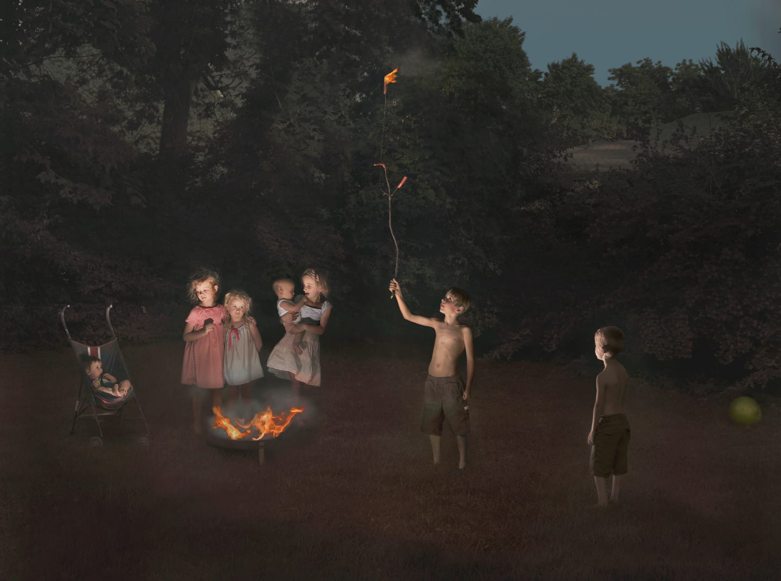 Julie Blackmon, Fire, 2012