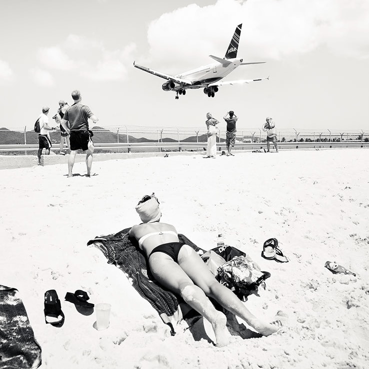 Josef Hoflehner, Jet Airliner #45, St. Maarten, 2010