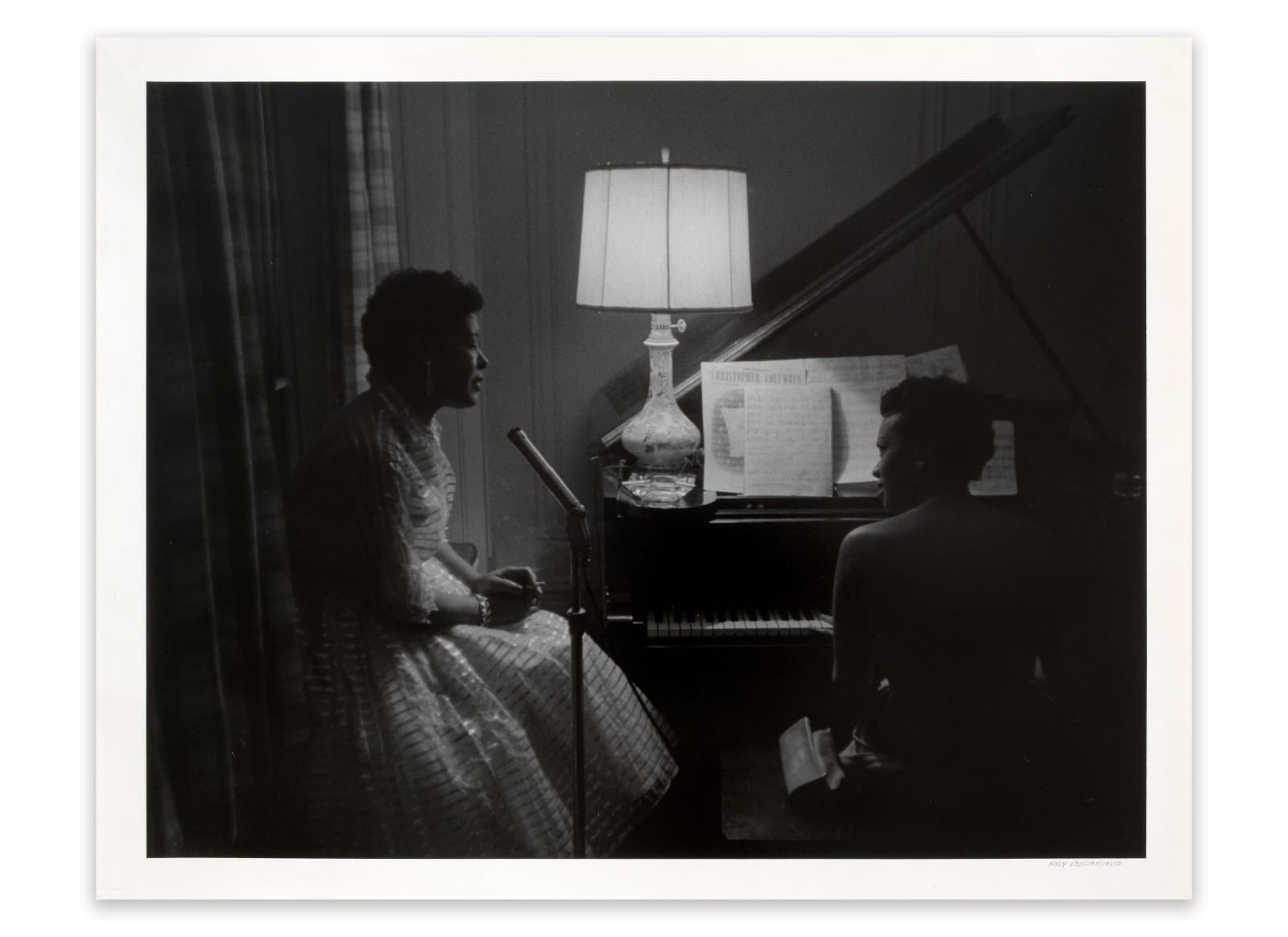 Roy DeCarava, Billie Holiday and Hazel Scott, 1957