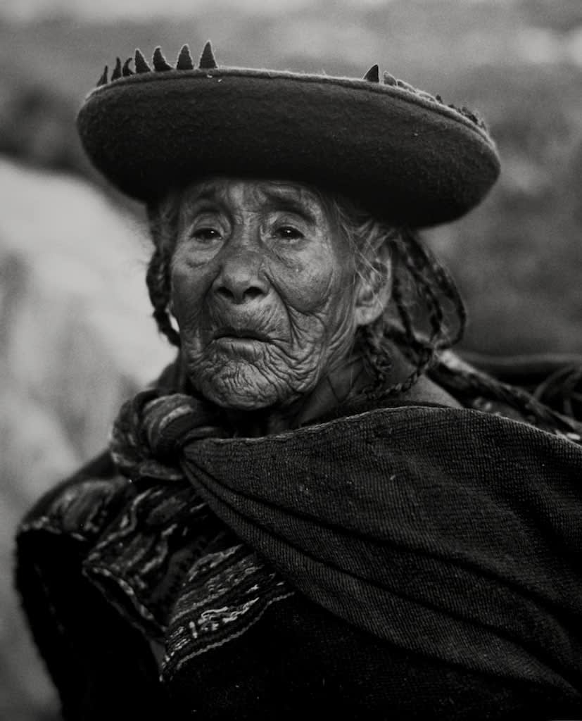 Joseph Guay, Chinchero Elder Woman, Peru, 2002