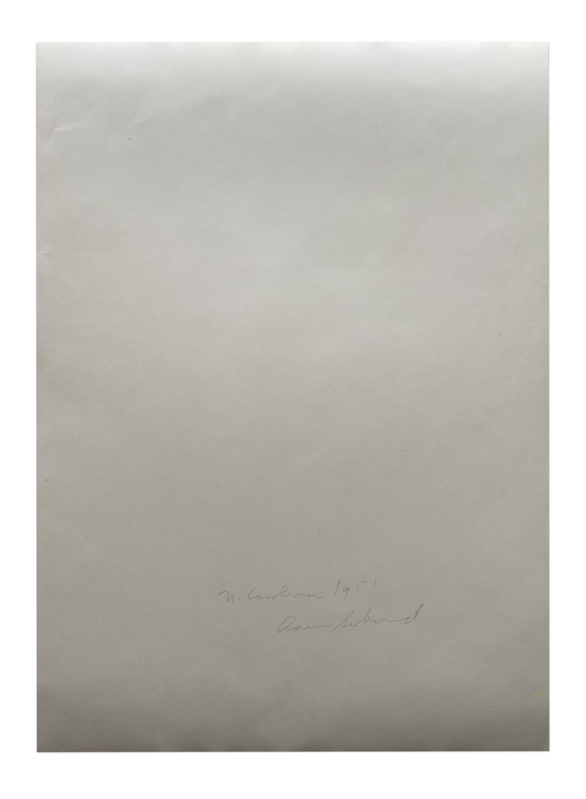 Aaron Siskind, North Carolina 30, 1951