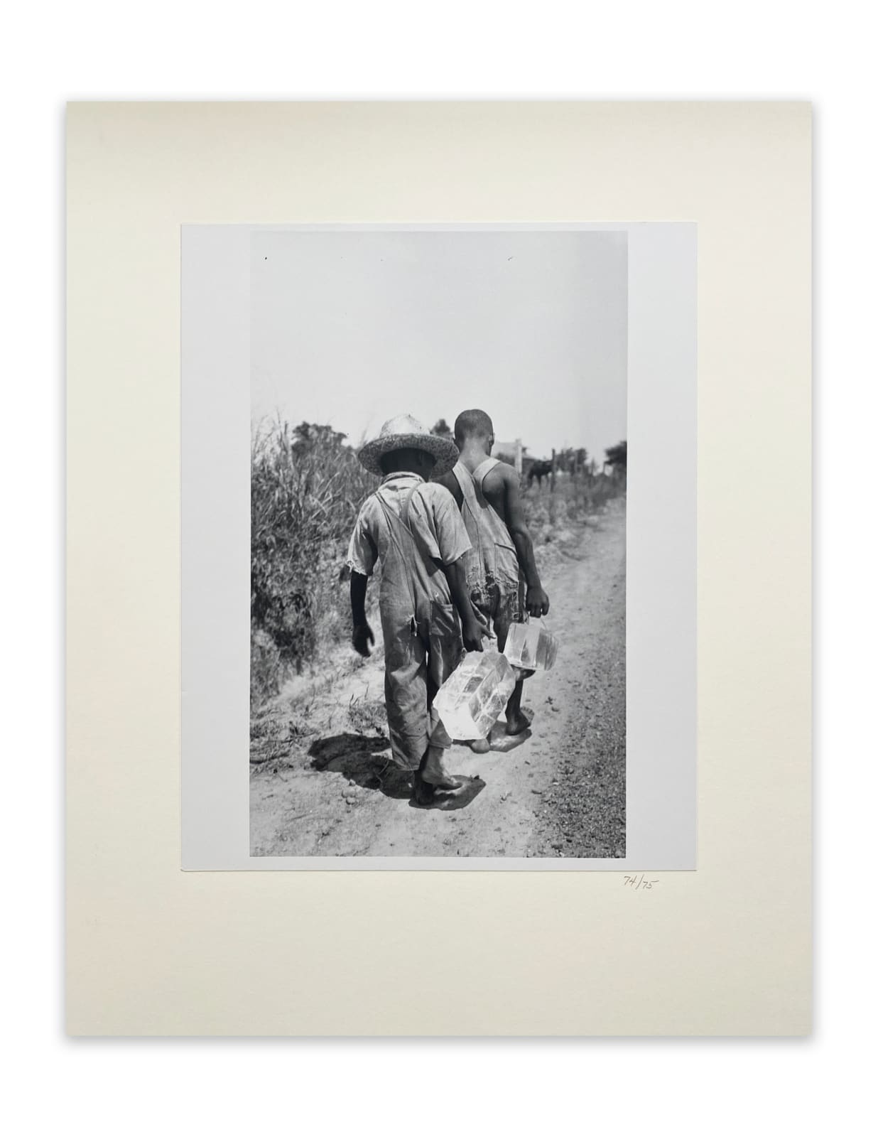 Eudora Welty, Carrying Home the Ice, 1936
