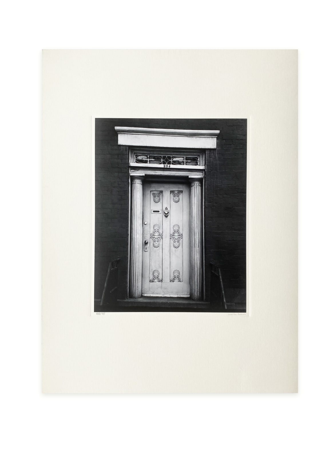 Walker Evans, Doorway, 204 West 13th Street, New York City, around 1931, From the Full Walker Evans: Selected Photographs Portfolio, 1974