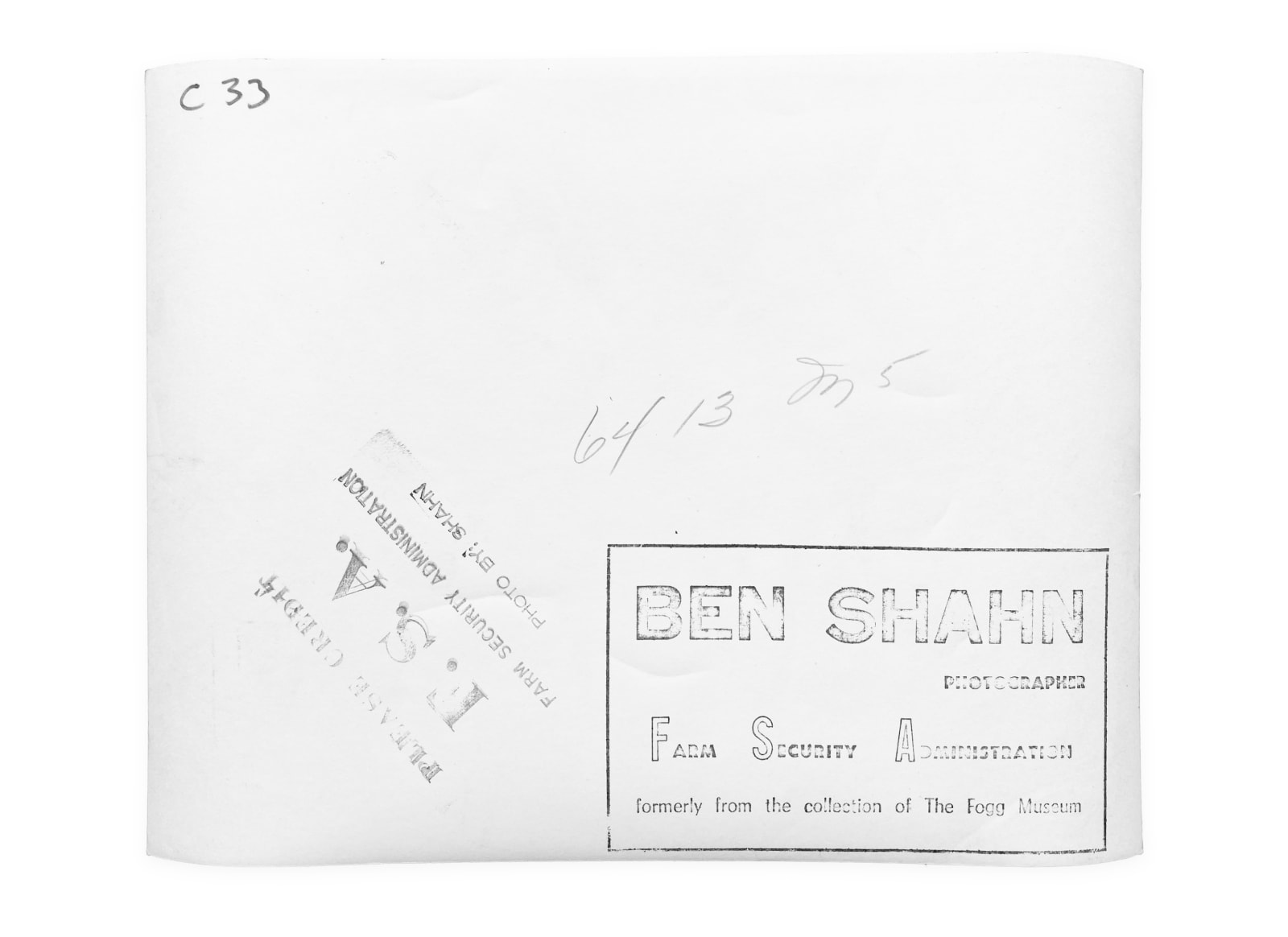Ben Shahn, Pickaway County Courthouse, Circleville, Ohio, 1938
