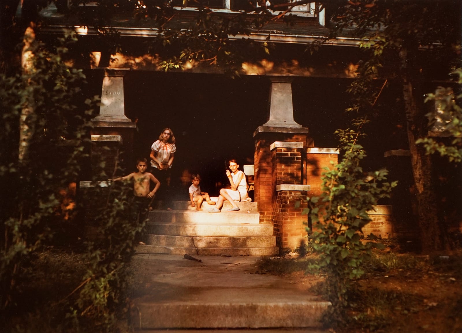 William Eggleston, Untitled from Portfolio 10.D.70.V1 (front porch), 1971