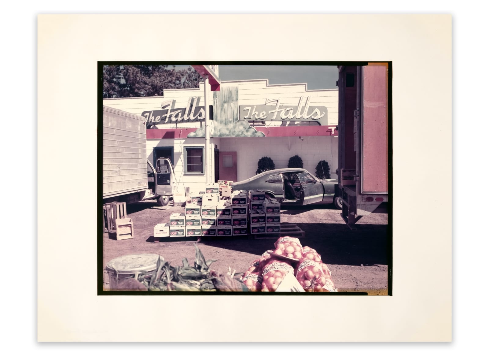 Stephen Shore, U.S. Route 10, Post Falls, Idaho, 1974