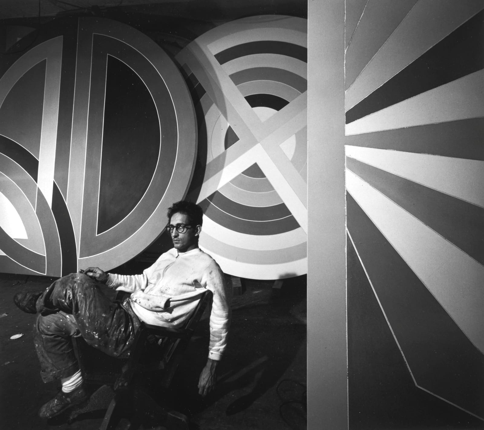 Arnold Newman, Frank Stella, 1967